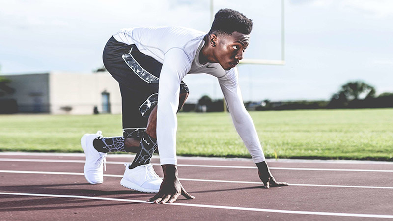 RBC-provides-financial-boost-to-support-future-Olympians-during-pandemic Athlete getting ready to run